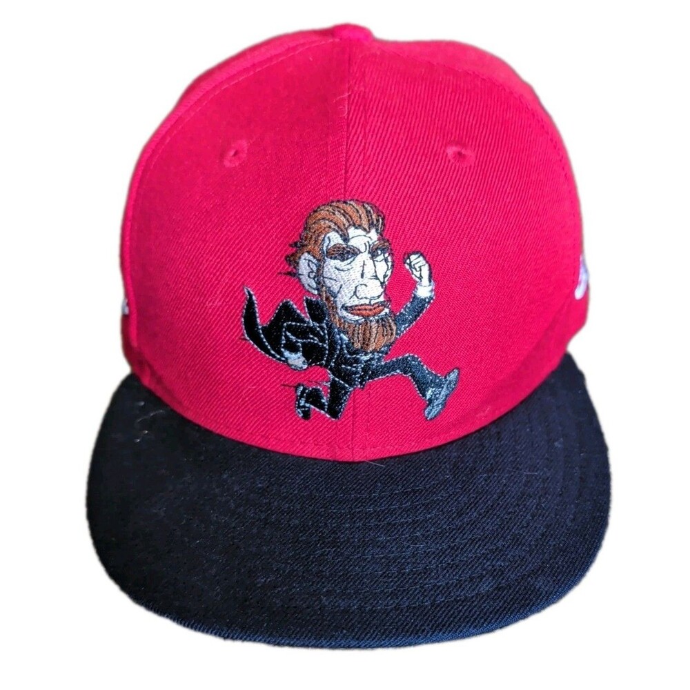 New Era Washington Nationals Red Run Mascot 59FIFTY Abraham Lincoln Snapback